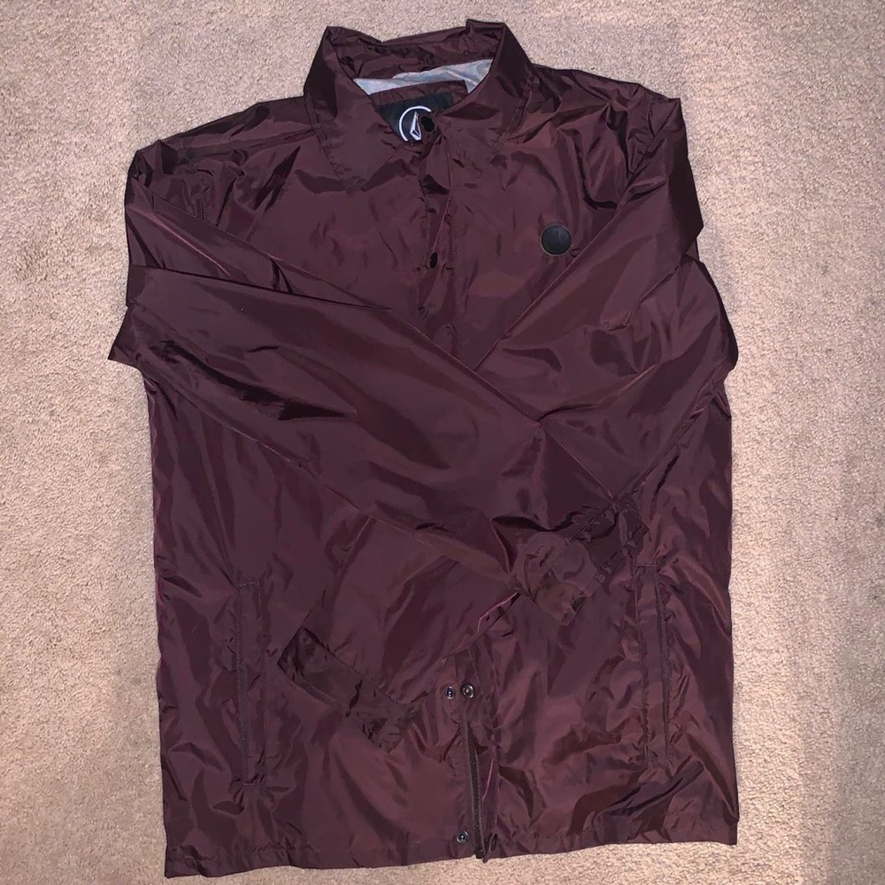 Volcom Brown Raincoat